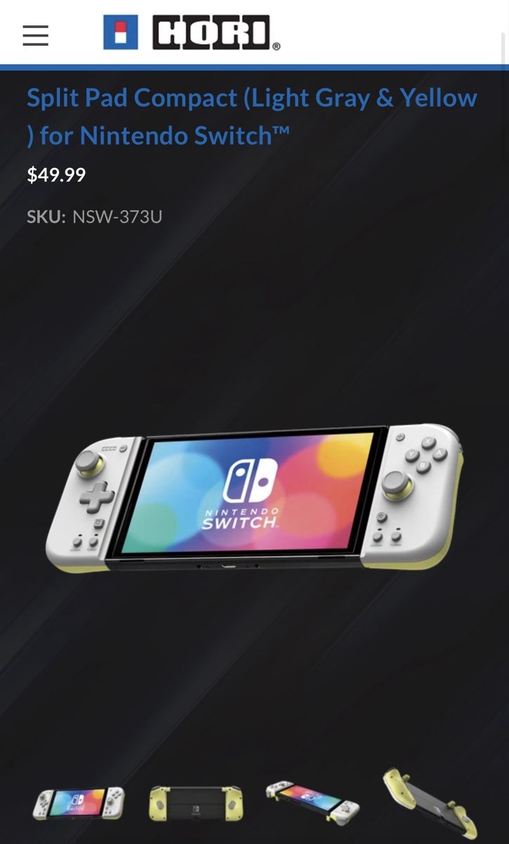 Controller: HORI Split Pad Compact, Joy Cons Nintendo Switch  – Nuovo (secondo la descrizione) da Kriens venduto da kriskva 3