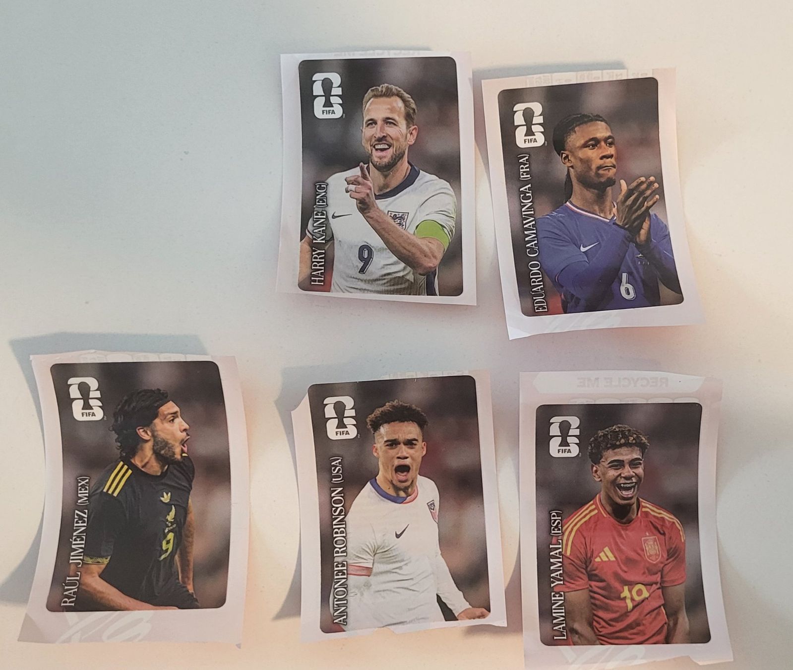 Panini Carte collezionabili: 5 Panini Bilder WC26 Coca-Cola – Usato da Stans venduto da myb_6lyw