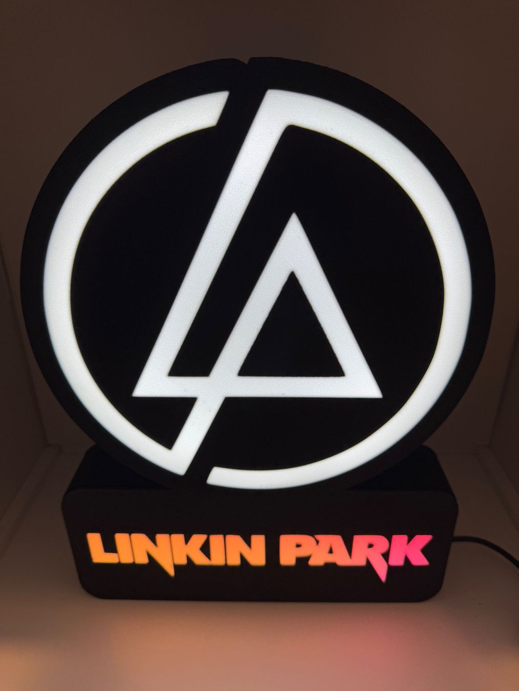 Lampen: Lightbox lampe led Blanc et RGB LINKIN PARK – Neu (gemäss Beschreibung) aus Vicques von PAMB3D 9