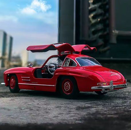 Mercedes-Benz Modellini d'auto: 1:24 Mercedes-Benz 300SL – Nuovo e nell'imballaggio originale da Ettingen venduto da SwissHellcat 1
