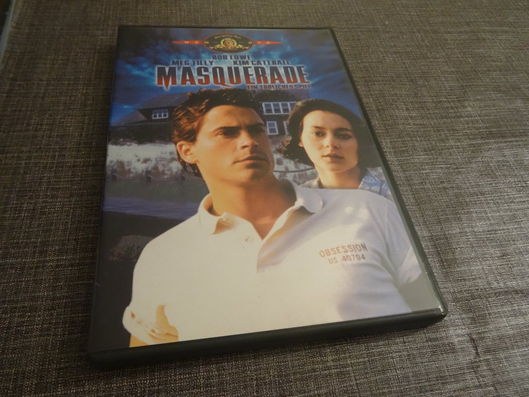 Alle DVDs: DVD Masquerade Rob Lowe Kim Cattrall – Gebraucht aus Olten von Disc-Verkauf