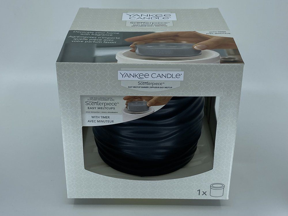 Yankee Candle Candele: Yankee Candle Noah Black Meltcup Warmer mit Timer – Nuovo e nell'imballaggio originale da Langwiesen venduto da rtWebshop 3