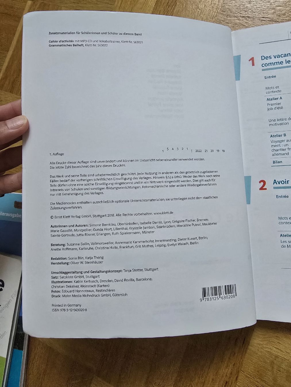 Libri: Le Cours Intensif 3 Kursbuch  – Usato da Belp venduto da sar_r7ls 2