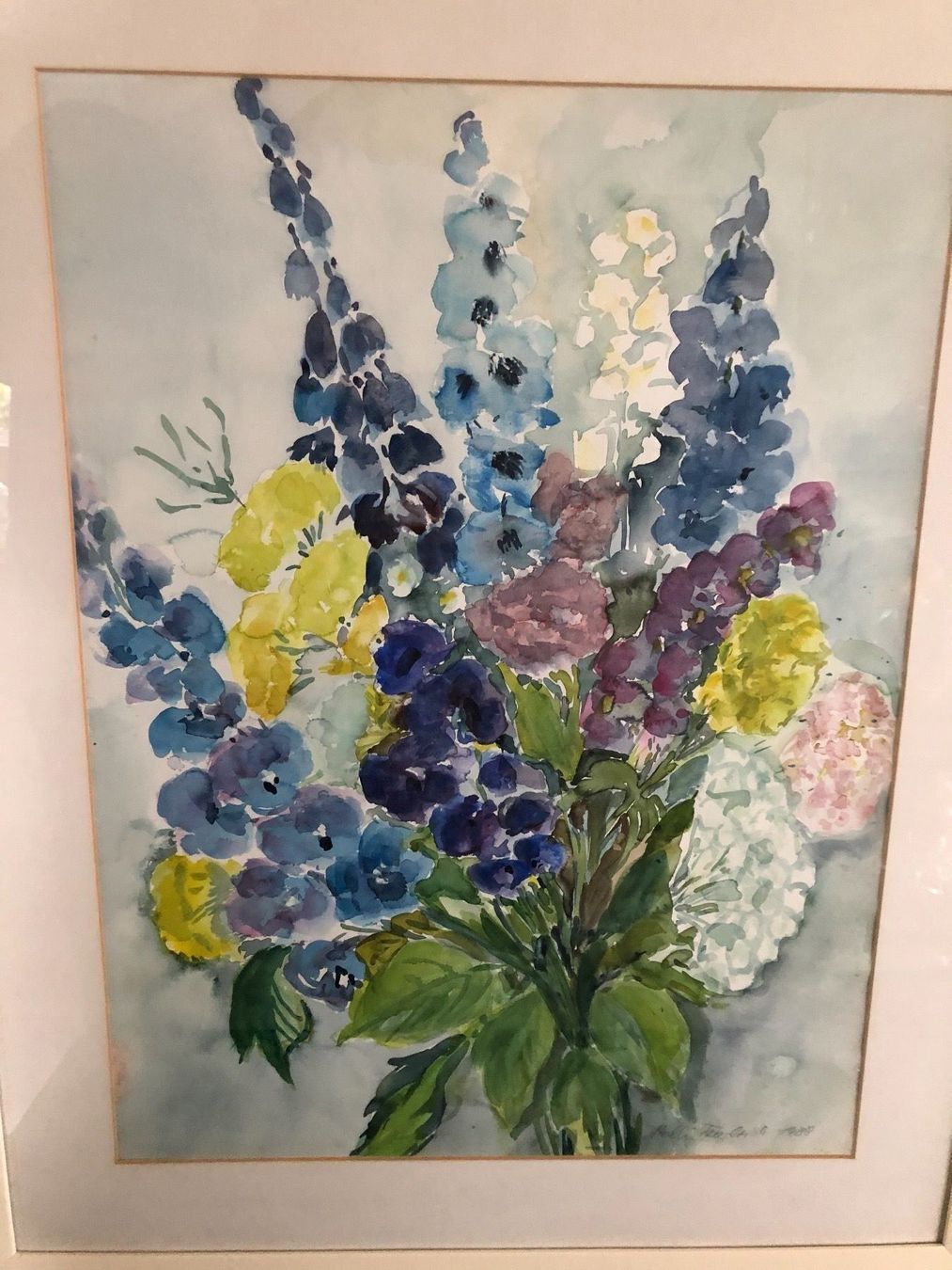 Dipinti: Grosse Aquarell Gemälde Nelli Friedrich – Usato da Lanzenhäusern venduto da vic63 3