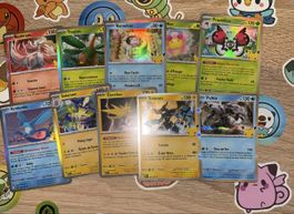 10 cartes des 30 ans Pokémon 