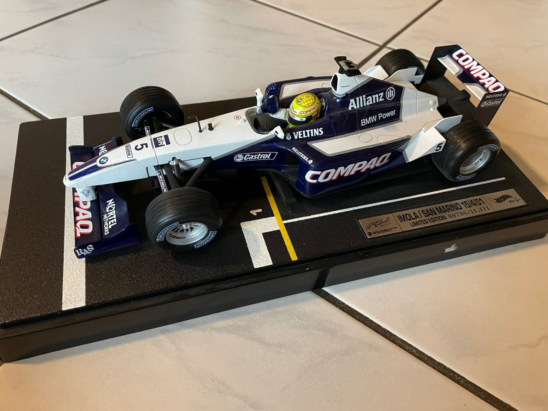 Hot Wheels Modellini d'auto: Formel 1 BMW Williams Limited Edition – Usato da Dottikon venduto da Wolf83
