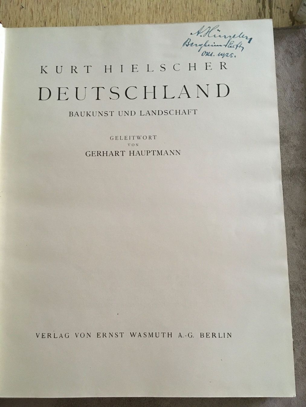 Bücher: Deutschland 1924 Bildband 304  Seiten – Gebraucht aus Oberwil BL von elk_wf5x 1