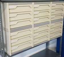 Praktische Schubladenkommode für Werkstatt oder Büro