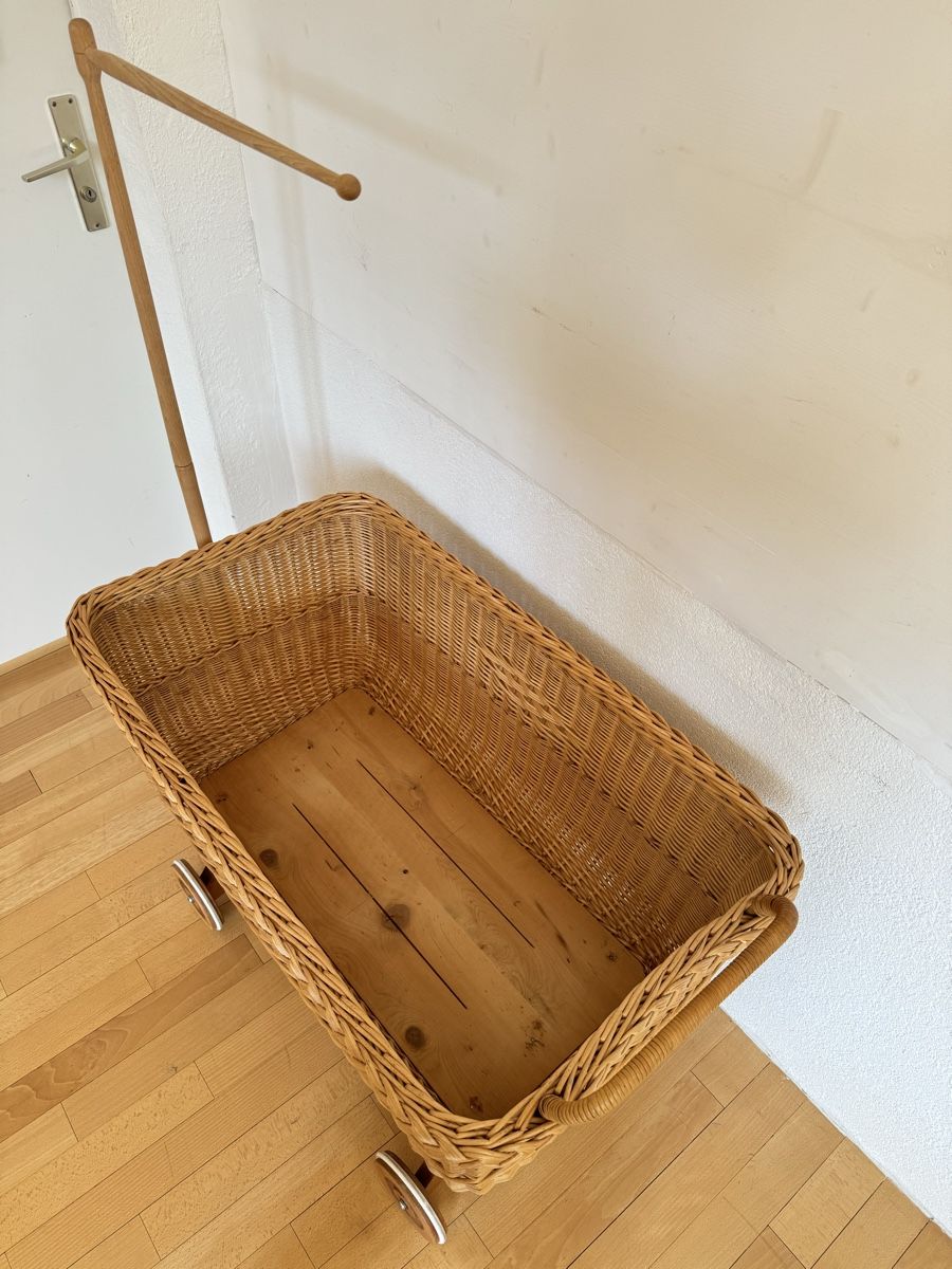 Berceaux: Stubenwagen geflochten  – D'occasion à hittnau par Kunstkopf 4