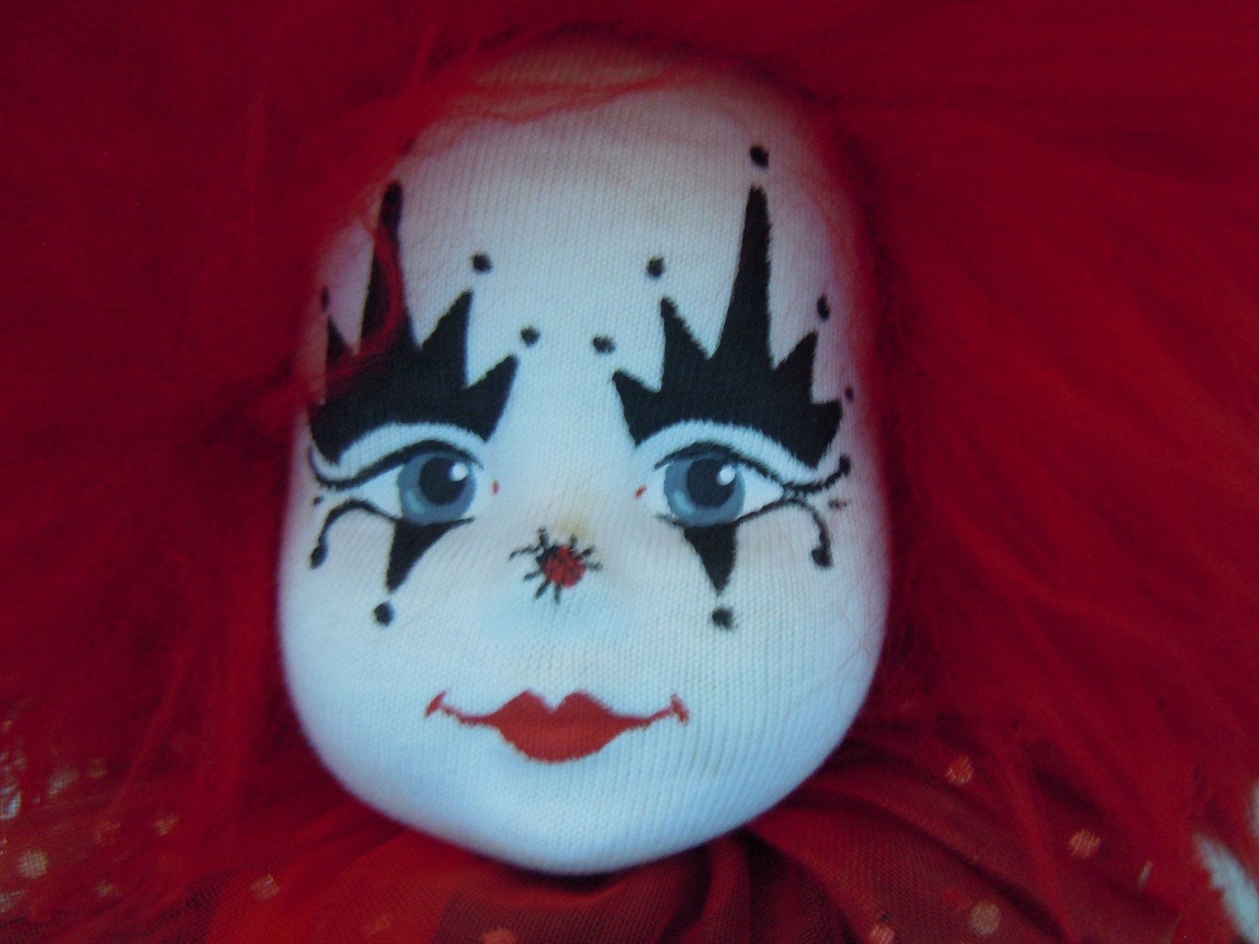 Bambole: Clown Rot/Schwarz – Usato da Luzern venduto da Baumli1 3
