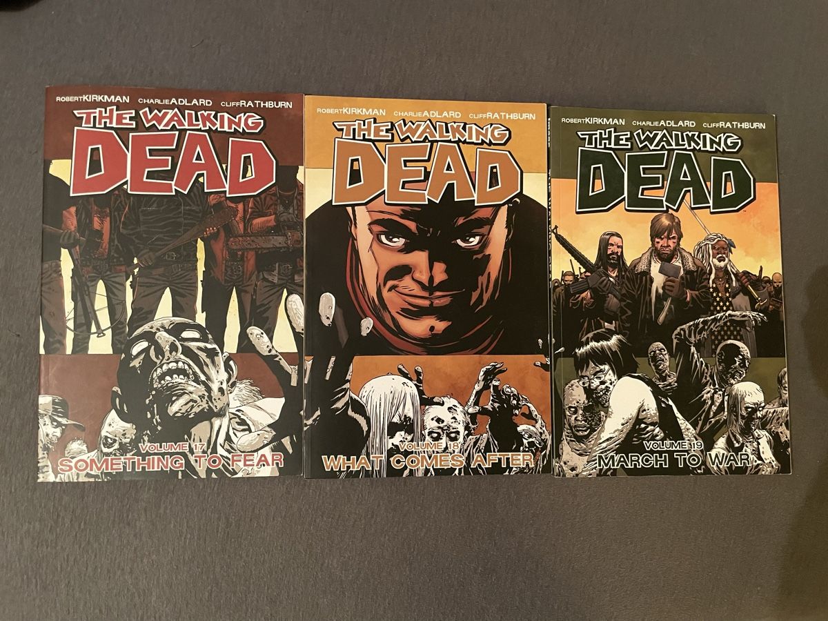 Comics: The Walking Dead Comic 3stk. 17+18+19 EN – Gebraucht aus Nürensdorf von Mulderi9