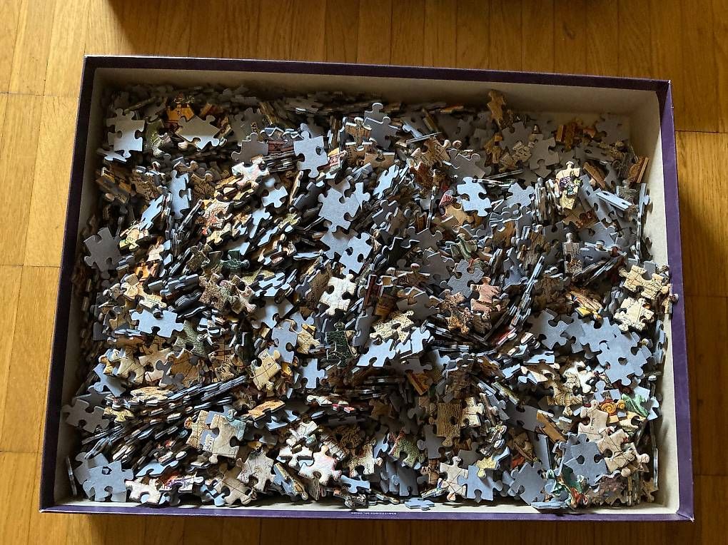 Heye Puzzle: HEYE Puzzle Vitage World 2000 Teile – Usato da Winterthur venduto da Quilterin 1