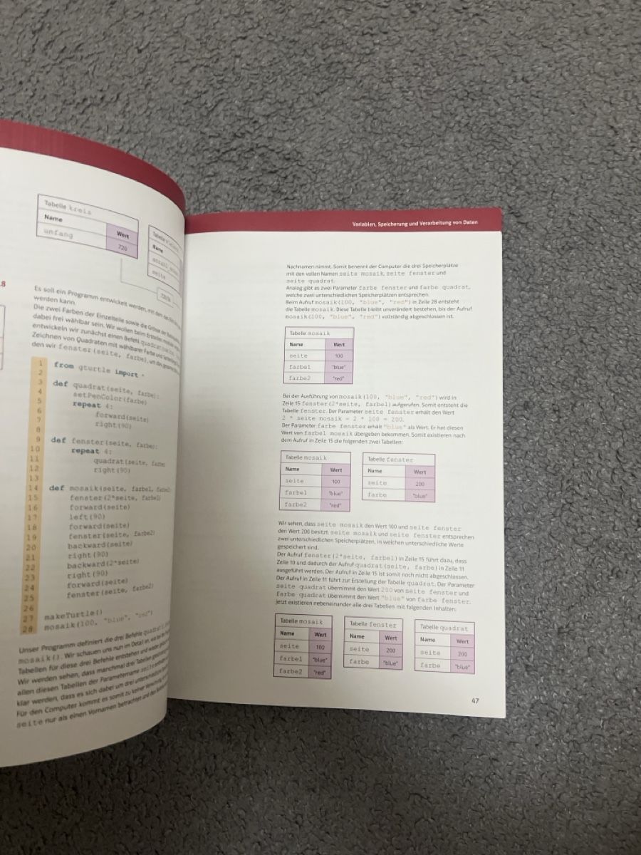 Libri: Informatik Programmieren und Robotik Lehrbuch guter Zustand – Nuovo (secondo la descrizione) da Kloten venduto da aro_t8ls 2