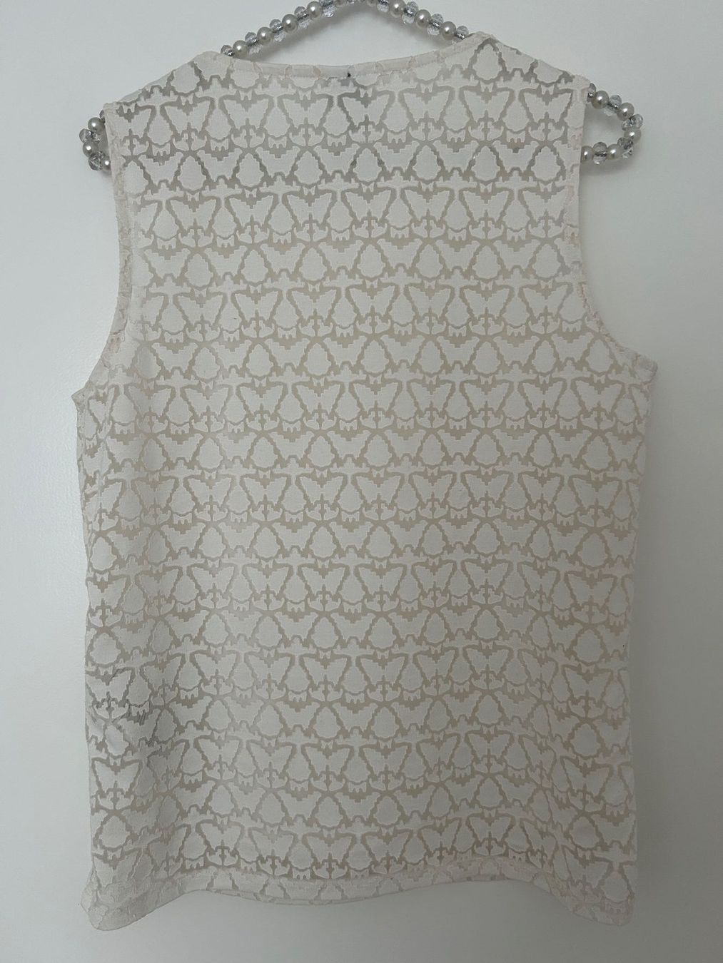 Vero Moda Top: Vero Moda Top, Gr. M,  Elfenbein, – Usato da Horn venduto da Resvi 1