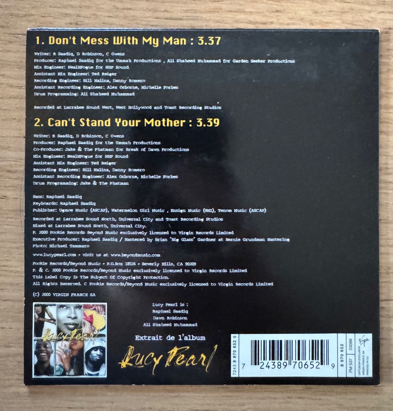 CD: Lucy Pearl – Usato da Lausanne venduto da davzic 1