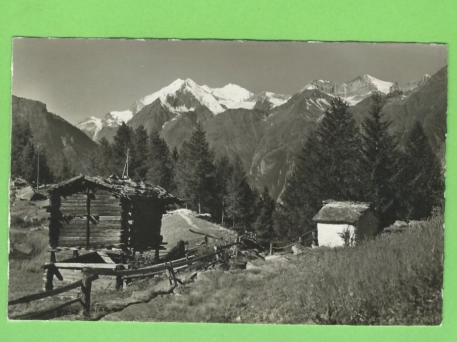 Cartoline postali: Landschaft am Grächensee – Usato da Zürich venduto da t24_de