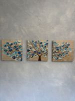 Bilder Trilogie,  Druck je 30 x 30 cm