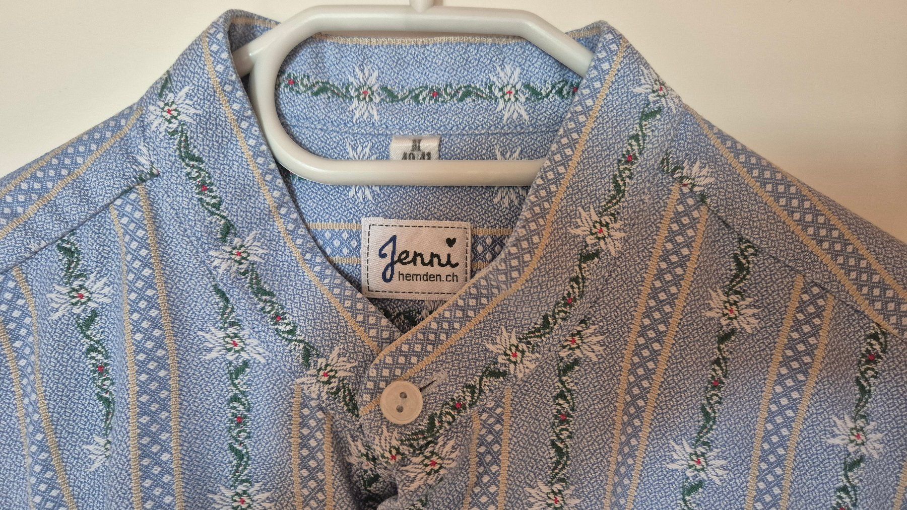 Camicie: Edelweisshemd Grösse M 40/41, JENNY – Usato da Merligen venduto da Butterfly_Effect01 3