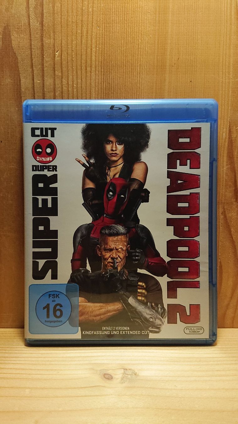 Alle DVDs: DEADPOOL 1 und 2 auf Blu-Ray mit Ryan Reynolds – Gebraucht aus Wilderswil von Exebub 3