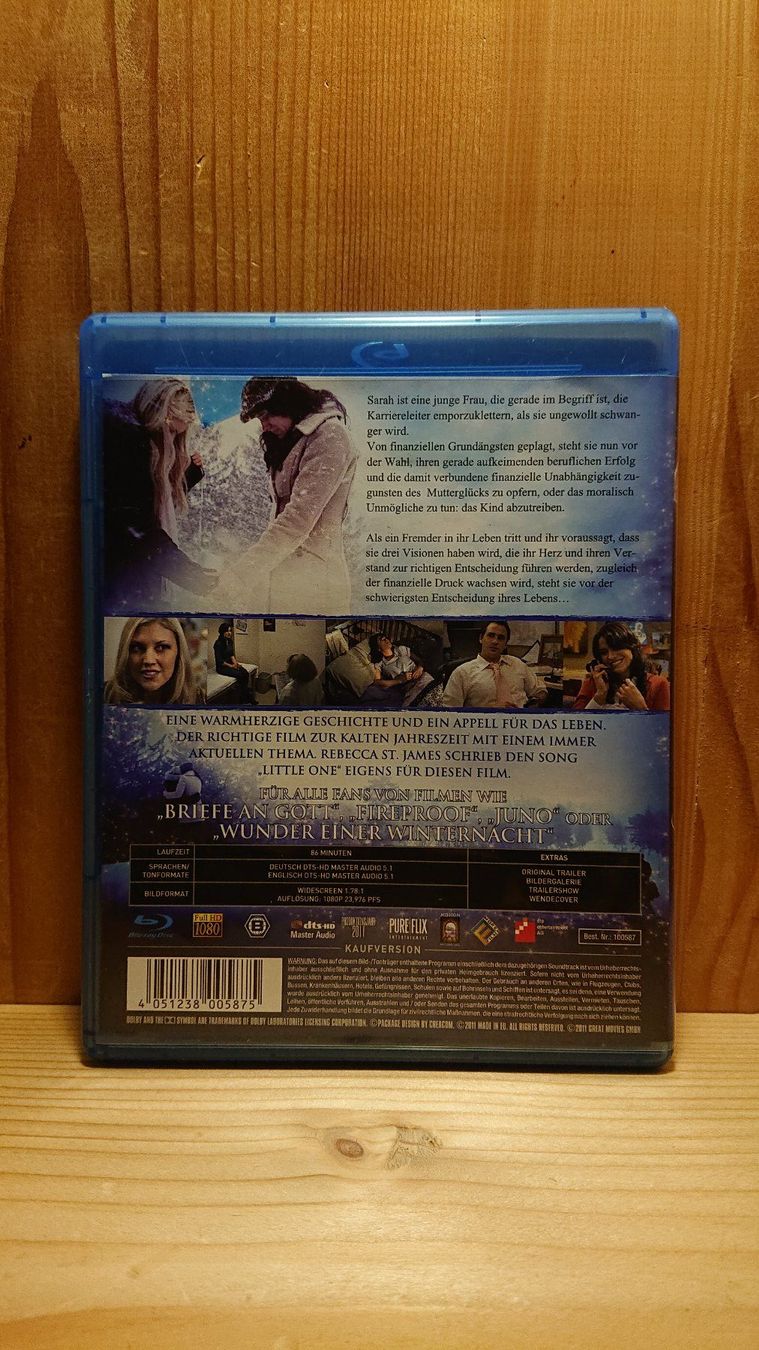 Tutti i DVDs: SARAHS ENDSCHEIDUNG Blu-Ray mit Rebecca St. James – Usato da Wilderswil venduto da Exebub 1