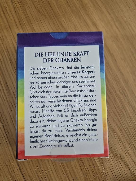 Altro materiale scolastico: Chakra Energie Karten – Usato da Wetzikon ZH venduto da ManderLindli 1