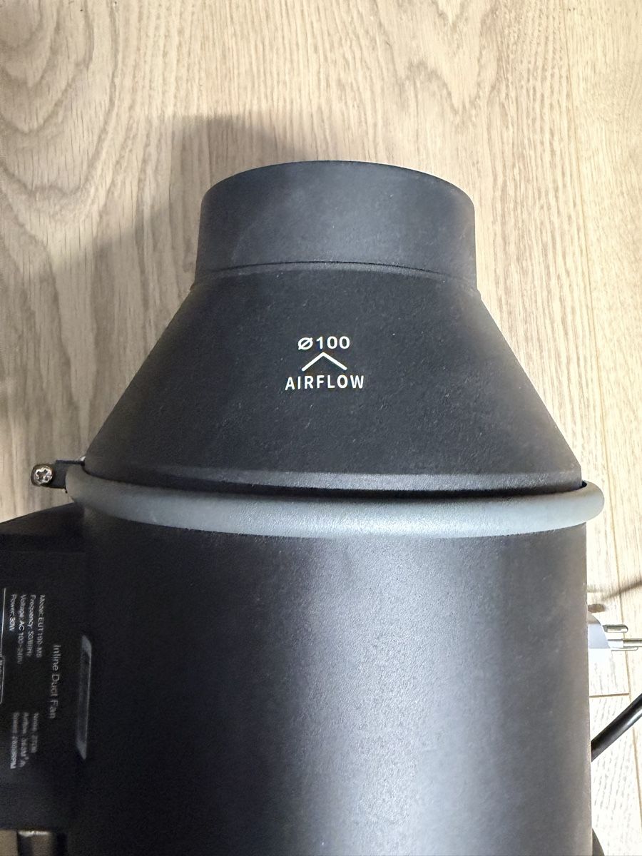 Ventilazione: Abluftventilator 100mm  inkl. 10m und 5m Schlauch – Nuovo (secondo la descrizione) da Balzers venduto da luk_6d2y 2