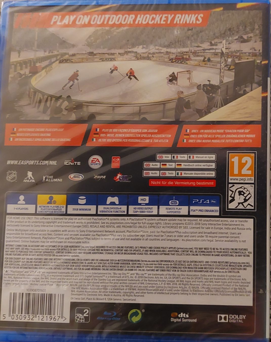 Giochi: NHL 19 PS4 – Nuovo e nell'imballaggio originale da Hochdorf venduto da daywalkerr1983 1