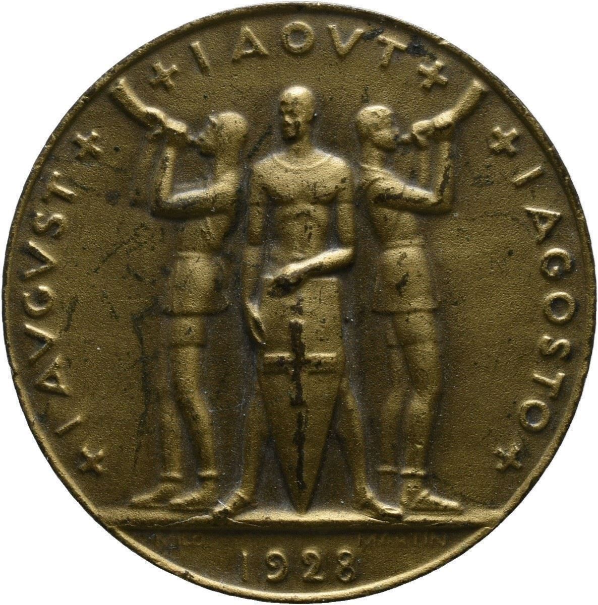 Médailles: 1. August 1928  /1486 – D'occasion à Trimbach par Solothurn1