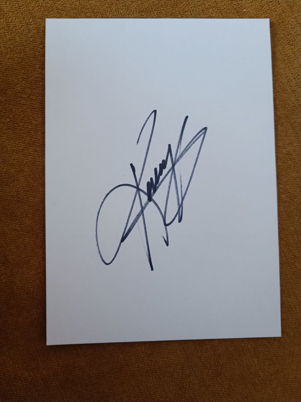 Autografi: Kenny G - persönlich gesammelt – Usato da Menziken venduto da Artographs