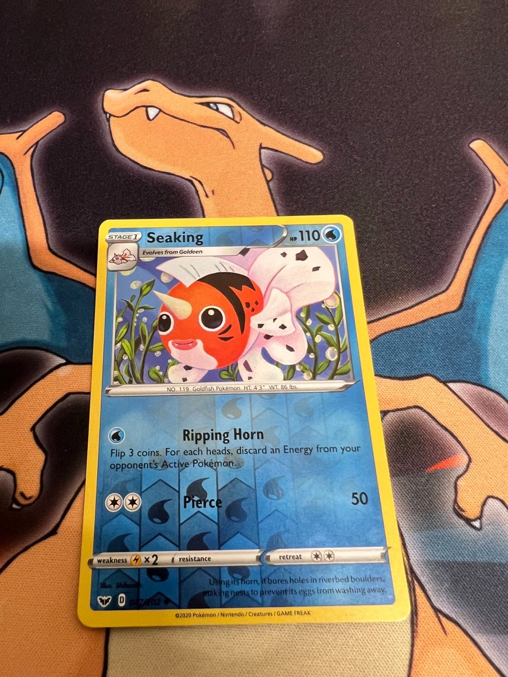 Pokémon Carte collezionabili: Seaking (SSH 47) - Reverse Holo - Sword & Shield – Nuovo (secondo la descrizione) da Bülach venduto da Pfrenzel