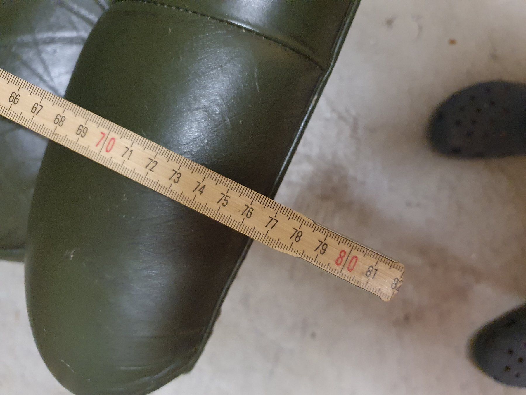 Poltrone: Polstersessel Kunsleder grün – Usato da Zürich venduto da loosebone 7