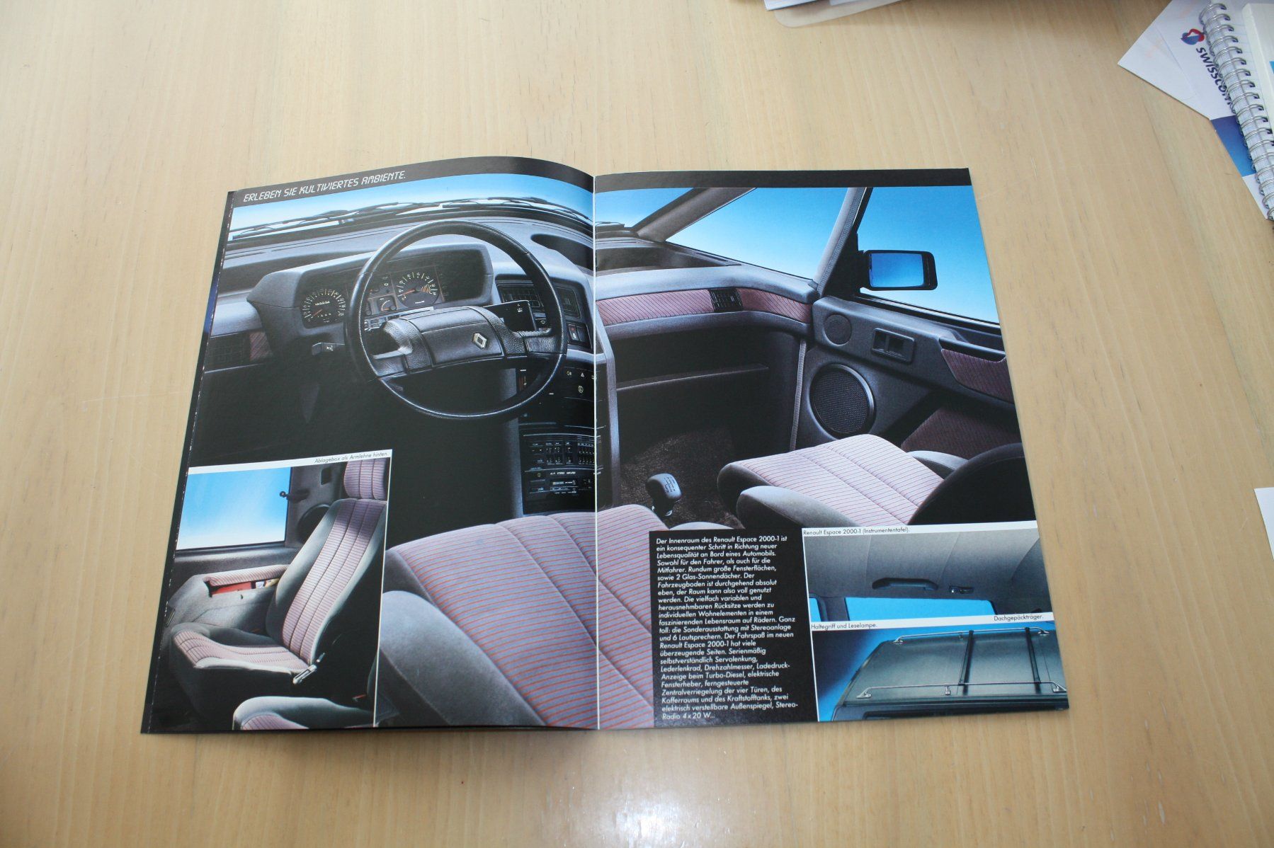 Renault Dokumente: Renault Espace Prospekt 1986 – Gebraucht aus Wikon von erwin400 4