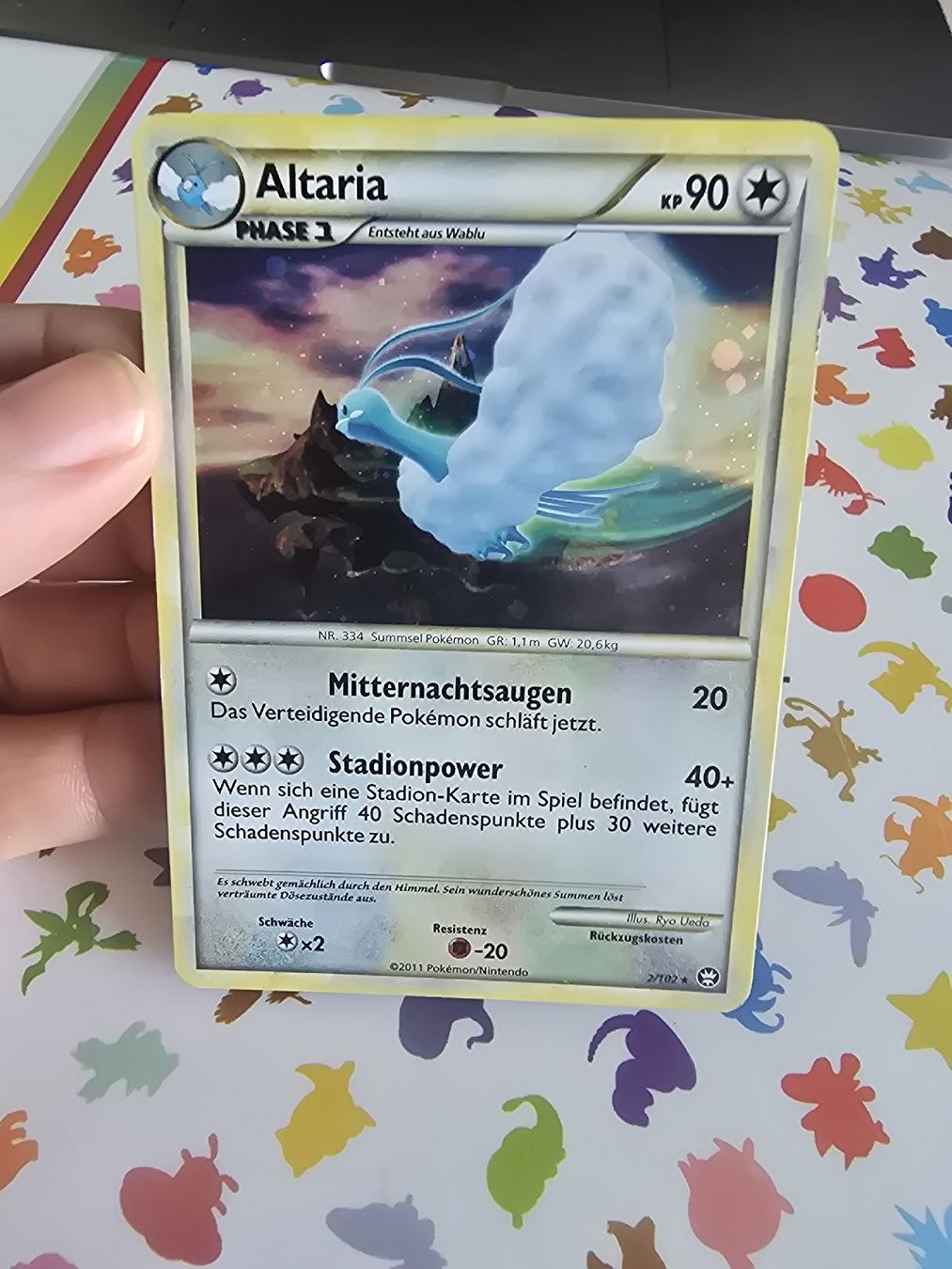 Pokémon Carte collezionabili: Pokemon Altaria Holo HS Triumph, DE – Nuovo (secondo la descrizione) da Pfäffikon SZ venduto da gmw_8nk9 2