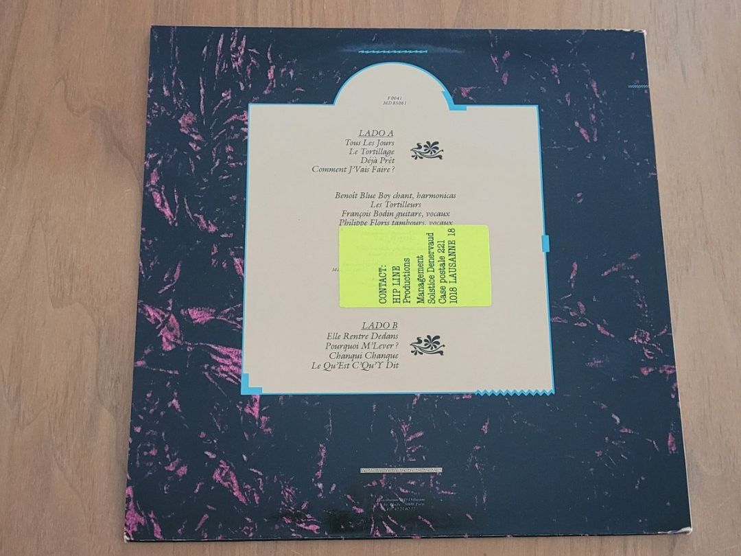 Schallplatten: LP  Benoit Blue Boy & Les Tortilleurs – Gebraucht aus Martigny von MZ-67 1