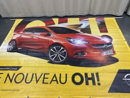 Werbebanner von Opel Corsa