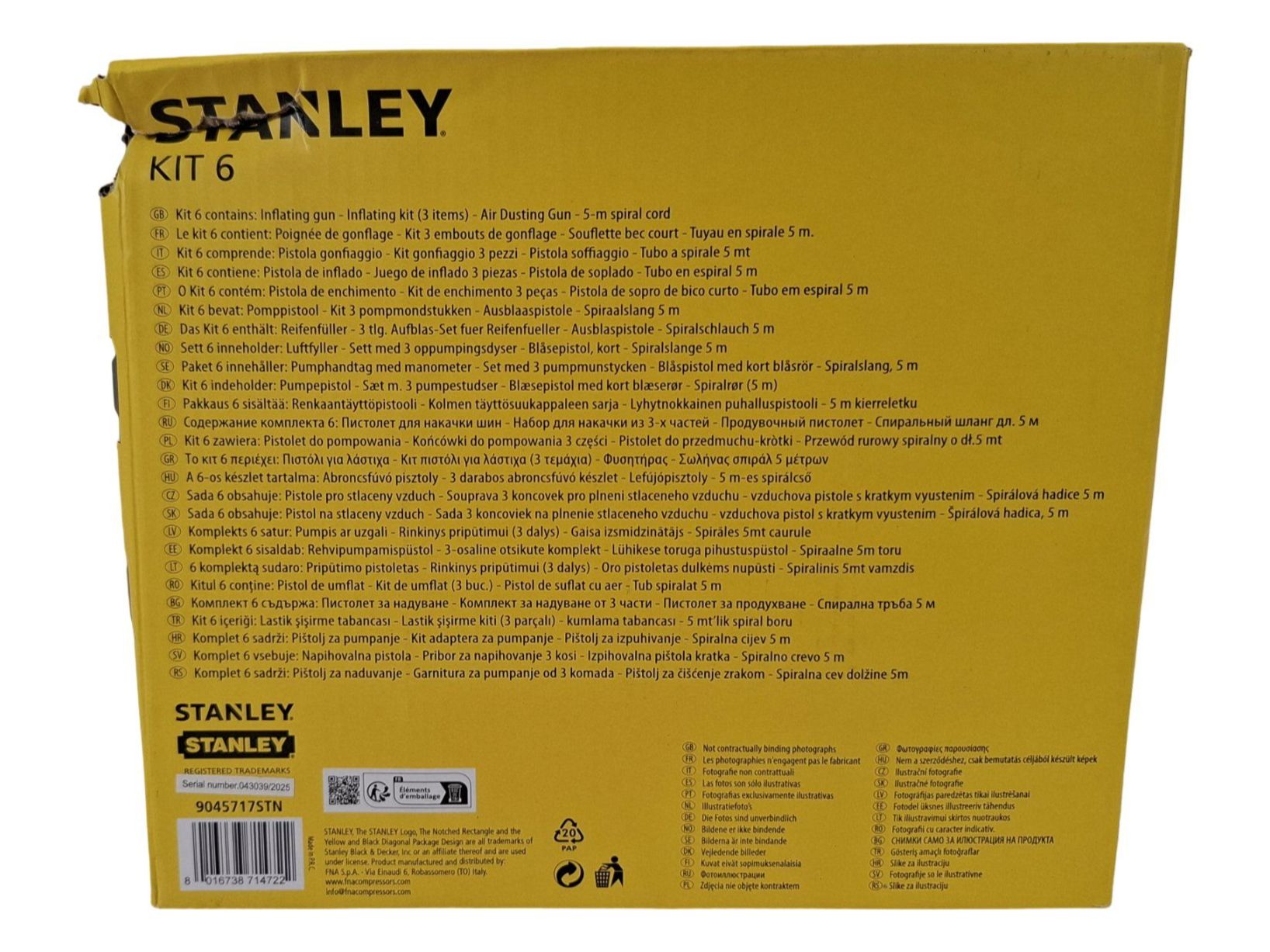Stanley Kompressoren: STANLEY Kit 6 Druckluft-Set – Neu (gemäss Beschreibung) aus Wil SG von Restwert_Wil 4