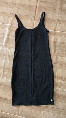 🎉 Basic Spaghettiträger-Kleid - M - Schwarz