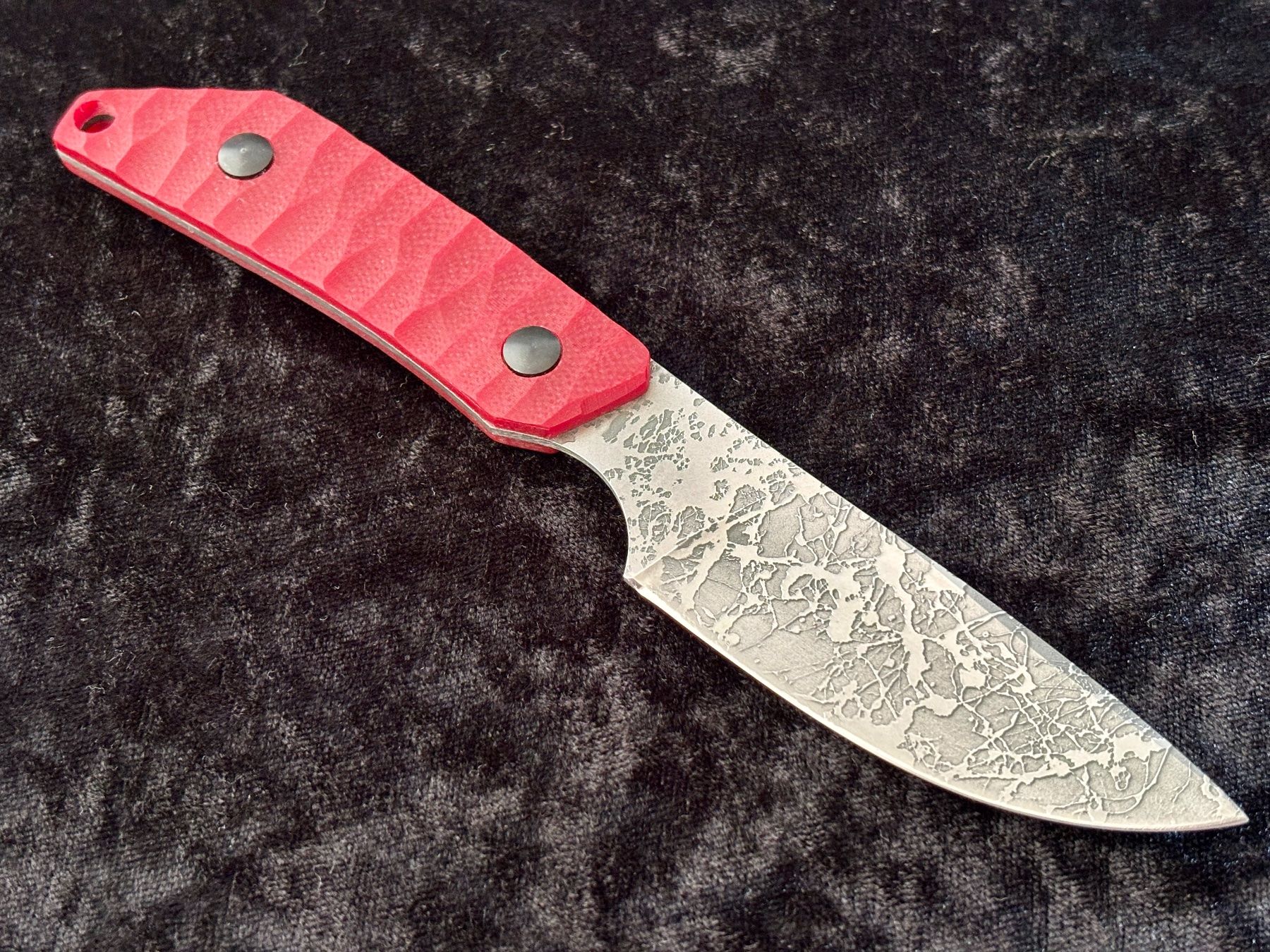 Coltelli tascabile: Kiku Matsuda Neckknife, red G10, D2 – Usato da Frauenkappelen venduto da Doc_Snyder 1