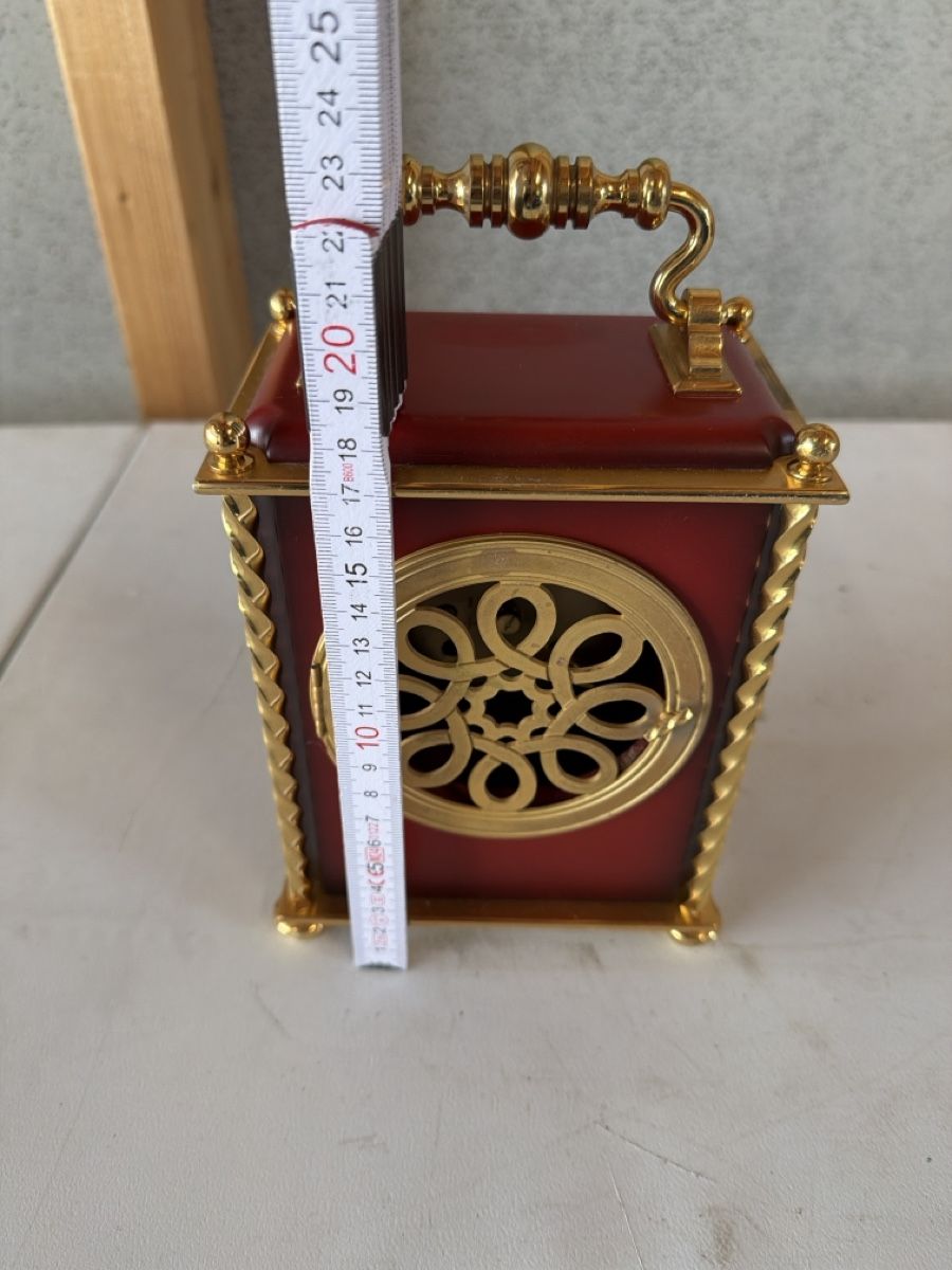 Orologi da terra & Orologi da parete: Antiker Tischuhr  mit Blumenmotiv, – Difettoso da Sirnach venduto da Fkobi 4