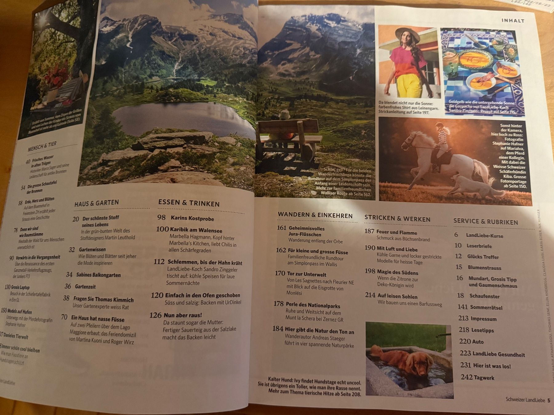 Zeitschriften & Magazine: Schweizer Landliebe Nr 4/5 Sommer 2025 – Gebraucht aus Zürich von ch3906 1