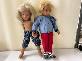 2 Stück Sasha Morgenthaler Puppen als Ersatzteile
