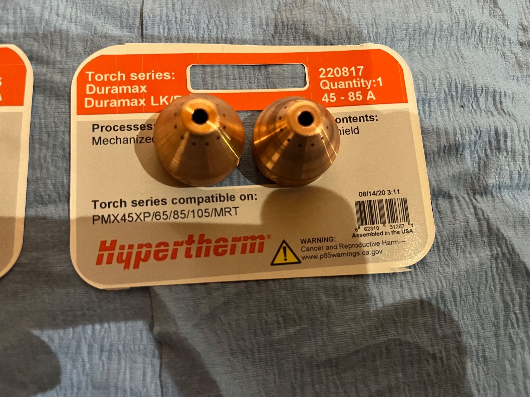 Tutti gli attrezzi: Hypertherm Plasmaschneidbrenner Düsen Set Neu 85A – Nuovo (secondo la descrizione) da Cressier FR venduto da schmidli010 1
