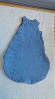 Babyschlafsack blau Baumwolle Grösse 74/80 gebraucht Ottos