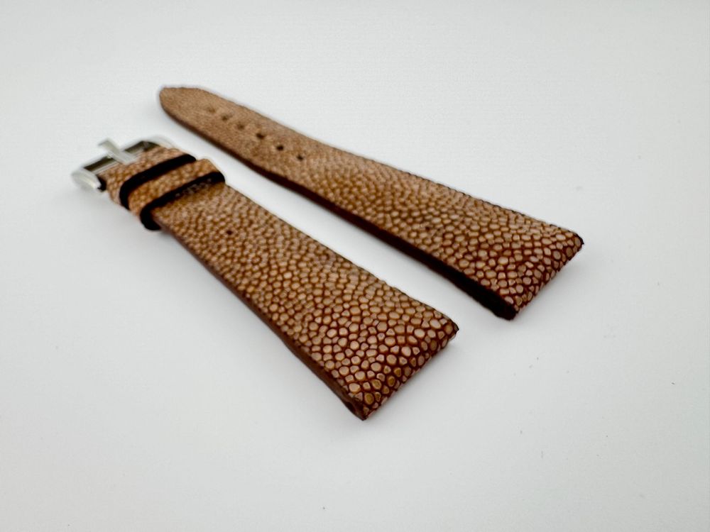Bracelet Montre Cuir Véritable 20mm Noir – NEUF, Jamais Porté