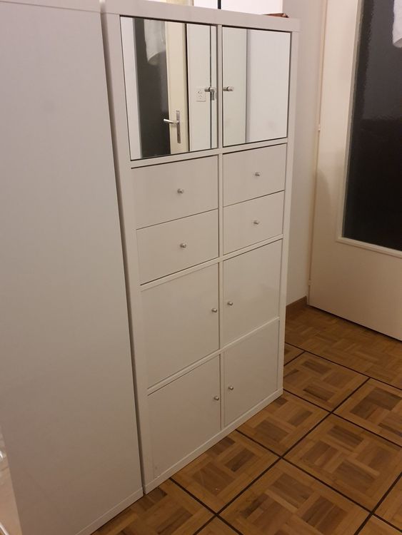 KALLAX Bloc 2 tiroirs, blanc, 33x33 cm - IKEA