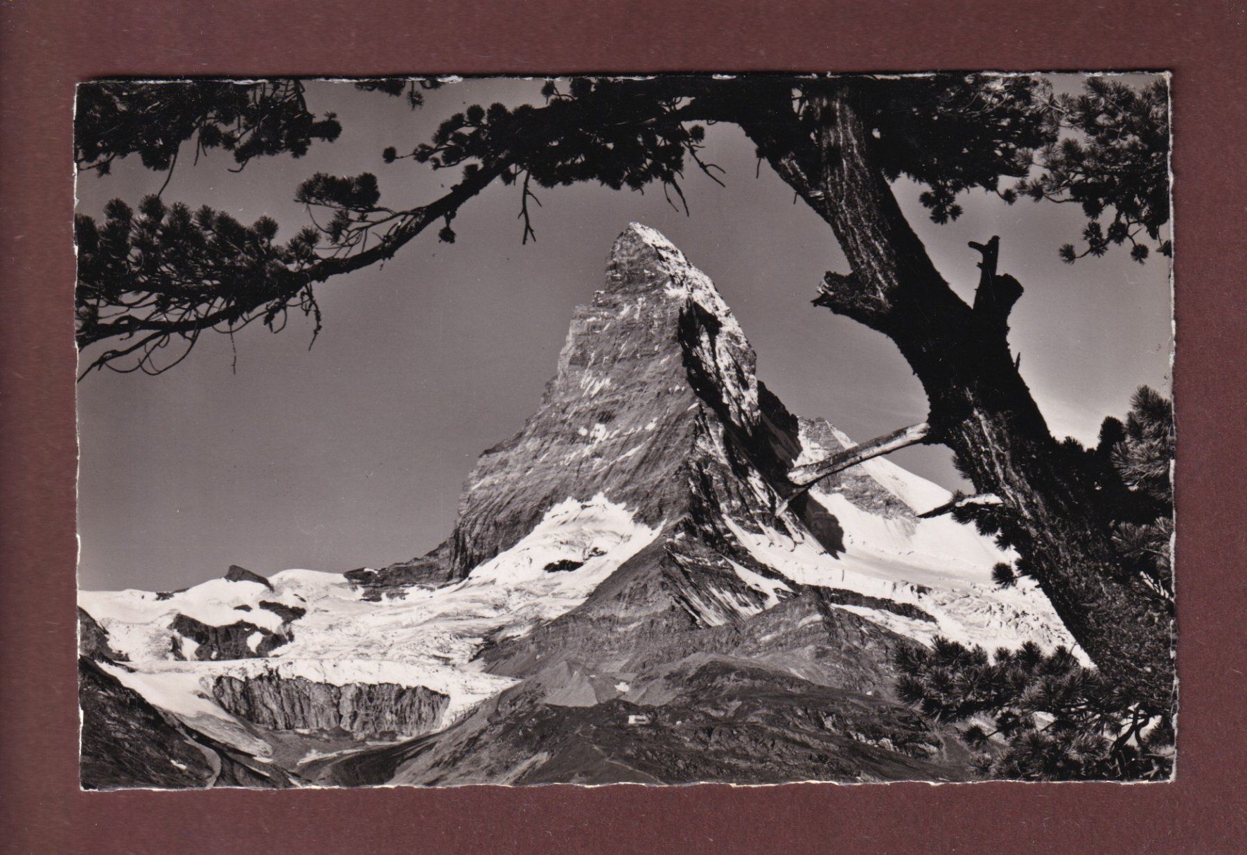 Cartoline postali: CERVIN / MATTERHORN - 1942 – Usato da Pully venduto da nicecards-shop