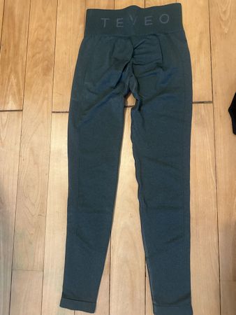 Teveo Sport Leggings, Grün, XS