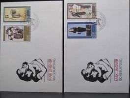 DDR 1988 Geburtstag Max Lingner FDC C6