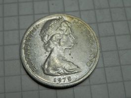 Neuseeland 5 Cent, 1975