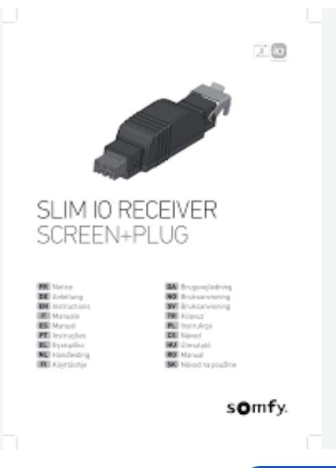 Somfy Markisen: Somfy Slim io Receiver Screen + Plug – Neuware Storen – Neu und originalverpackt aus Zürich von Shalashaska 3